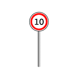 속도제한 10
